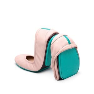 Tieks Ballerina Blush Pink Leather Flats